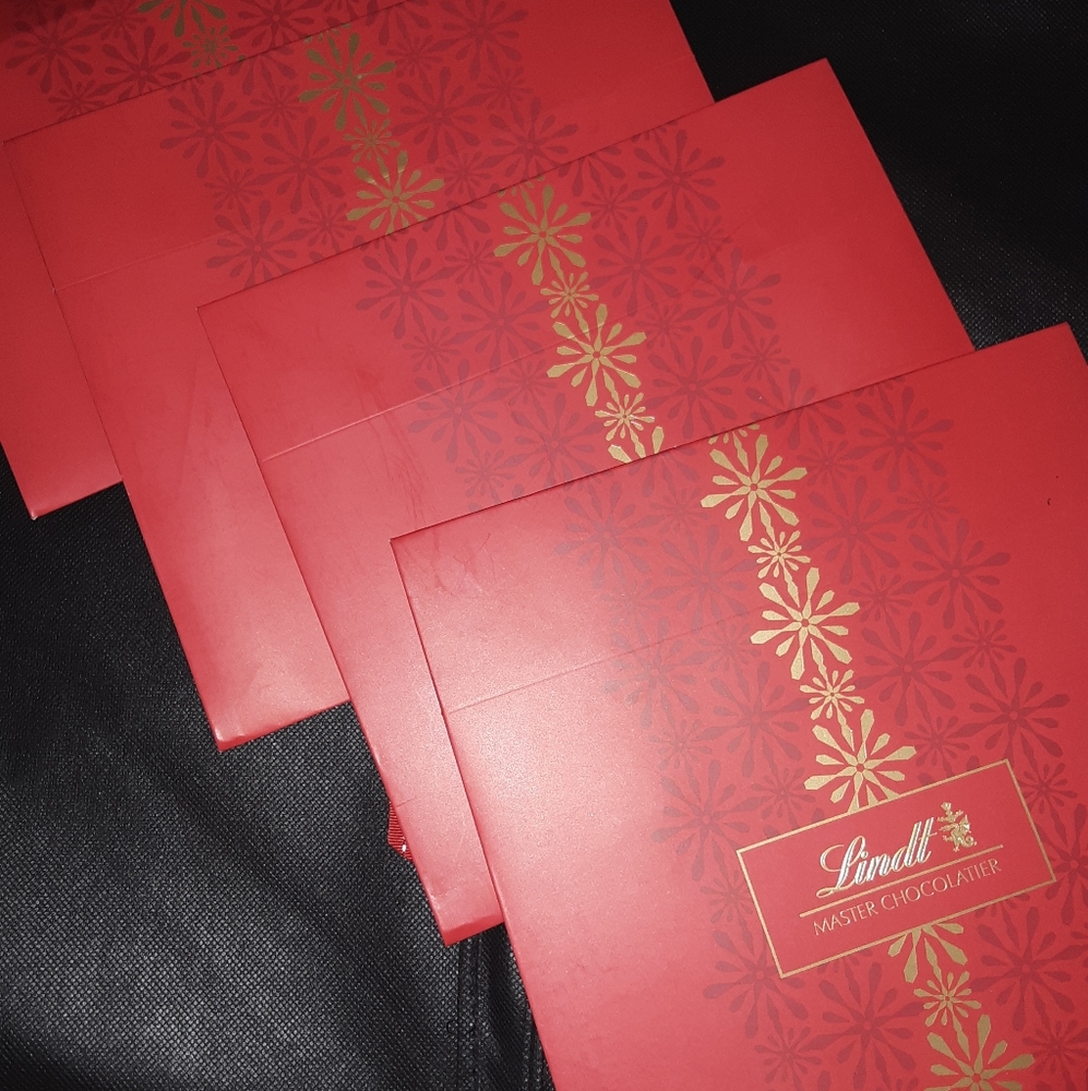 Set of 4 Lindt Master Chocolatier Gift Boxes